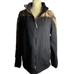 Mossy Oak Break Up Infinity Full Zip Fleece Jacket, Men's Size Medium